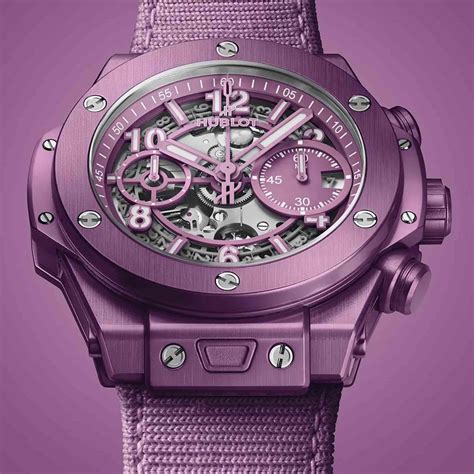 hublot big bang unico summer purple|hublot big bang unico price.